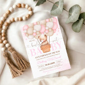 我々はbearly待つことができクマテーマ赤ちゃんシャワー 招待状