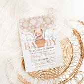 我々はbearly待つことができクマテーマ赤ちゃんシャワー 招待状