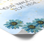 我々はbeary boho rainbow DIYを待つことができ空白のる ポスター (角)