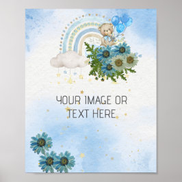 我々はbeary boho rainbow DIYを待つことができ空白のる ポスター