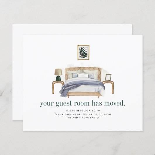 我々はBohoシックな動く発表を移動 (正面/裏面)