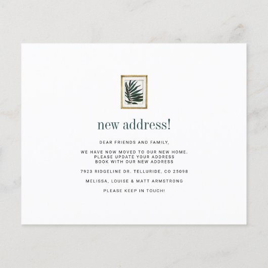 我々はBohoシックな動く発表を移動 (裏面)