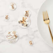 我々はBohoベビーシャワーテーブル紙吹雪を待つことができる コンフェッティ (グループ)