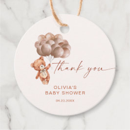 我々はBoho Balloonを待つことができる感謝 フェイバータグ