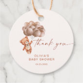 我々はBoho Balloonを待つことができる感謝 フェイバータグ (正面)