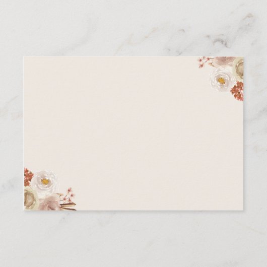 我々はBoho Teddy Bear Books要求を待つことができる エンクロージャーカード (裏面)