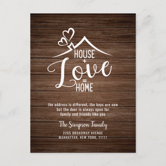 我々はChalkboardの動く発表を移動した ポストカード (正面)