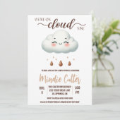 我々はCloud Nine、ベビー男女兼用Sprinkle上にある 招待状 (スタンド正面)