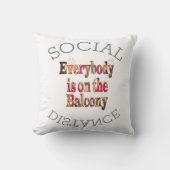 我々はCOVID-19:レジリエンスのメッセージを行う クッション (正面)