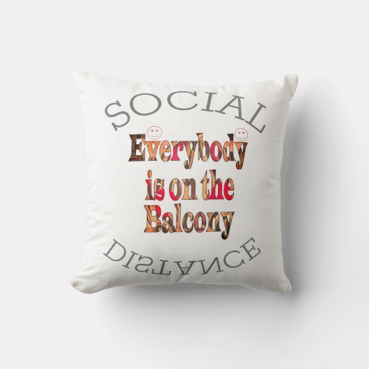 我々はCOVID-19:レジリエンスのメッセージを行う クッション (正面)