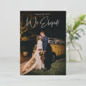 我々はEloped結婚の写真の発表 シーズンカード (スタンド正面)