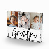 我々はGrandpa孫の写真を愛している フォトブロック (右)