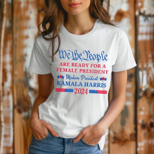 我々はKamala Harris POTUS 2024のための準備ができている人 Tシャツ