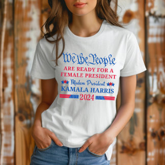 我々はKamala Harris POTUS 2024のための準備ができている人 Tシャツ