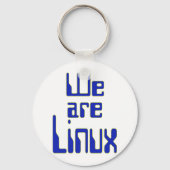 我々はLinux キーホルダー (正面)