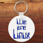 我々はLinux キーホルダー (正面)