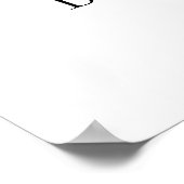 我々はTeddyクマ赤ちゃんシャワー歓迎を待つことができる ポスター (角)