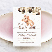 我々はTeddy Bear赤ちゃんシャワーを心待ちにできる 招待状