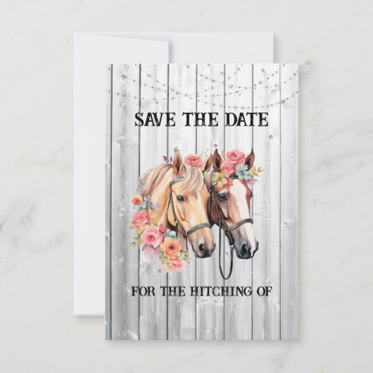 我々はWestern'sのヒットを取得してい結婚る セーブザデート (正面)