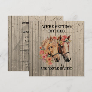我々はWestern'sのヒットを取得してい結婚る 招待状