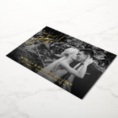 我々はYes写真 |の結婚写真披露宴 箔招待状 (回転した状態)