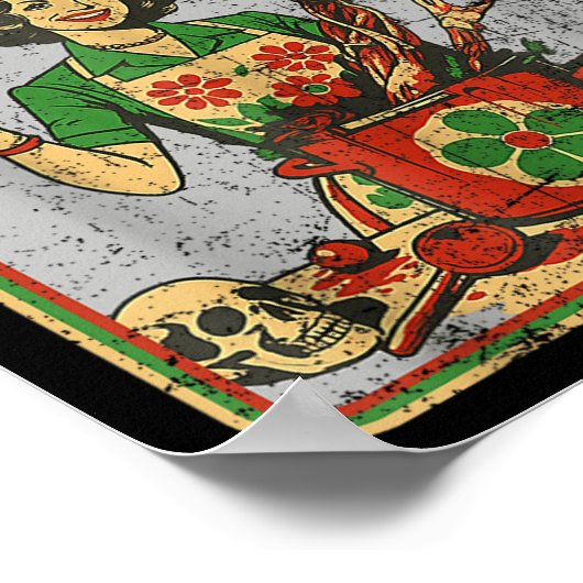 我々もしは食べ100億万長者だ残りは秋 ポスター (角)