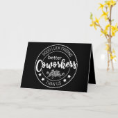 我々より良い同僚を見つけるのが幸運 カード (黄色い花)