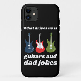 我々を動かすのはギターとパパジョークおもしろいだ iPhone 11 ケース