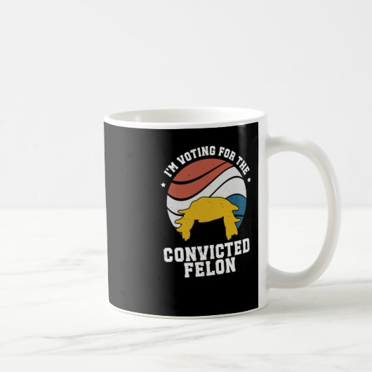 我々を国民に押し付ける コーヒーマグカップ (右)