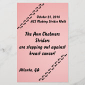 我々を支えて一歩を踏み出せ… チラシ (裏面)