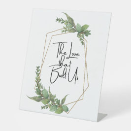 我々を築いた愛 台座サイン