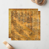 我々アメリカ合衆国憲法 ノートカード (正面/裏面インサイチュ)