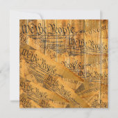 我々アメリカ合衆国憲法 ノートカード (正面)