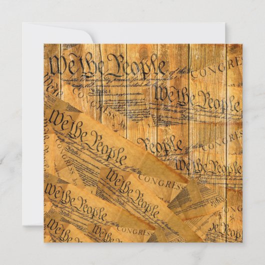 我々アメリカ合衆国憲法 ノートカード (正面)