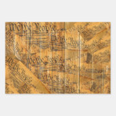 我々アメリカ合衆国憲法 ラッピングペーパーシート (正面2)