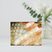 我々アメリカ国旗を持つ人々 ポストカード (スタンド正面)