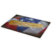 我々アメリカ国旗 カッティングボード (角)