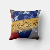 我々アメリカ国旗 クッション (裏面)