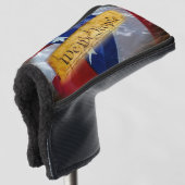 我々アメリカ国旗 ゴルフヘッドカバー (3/4 正面)