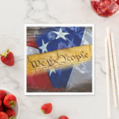 我々アメリカ国旗 スタンダードランチョンナプキン (インサイチュ)