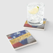 我々アメリカ国旗 ストーンコースター (横)