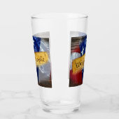 我々アメリカ国旗 タンブラーグラス (左)