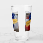 我々アメリカ国旗 タンブラーグラス (右)