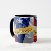 我々アメリカ国旗 マグカップ (正面左)