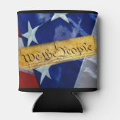 我々アメリカ国旗 缶クーラー (裏面)