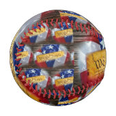 我々アメリカ国旗 野球ボール (正面左)