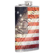 我々ザ・ピープルヴィンテージベッシーロス米州旗Fla フラスク (右)