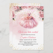 我々チュウワクワク赤ちゃんシャワー招待状 招待状 (正面/裏面)