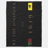 我々ディアスポラ フリースブランケット (正面)