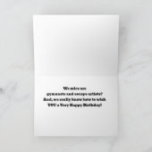 我々ネズミはパーティーの方法を知っている – YES我々は! カード (内部)